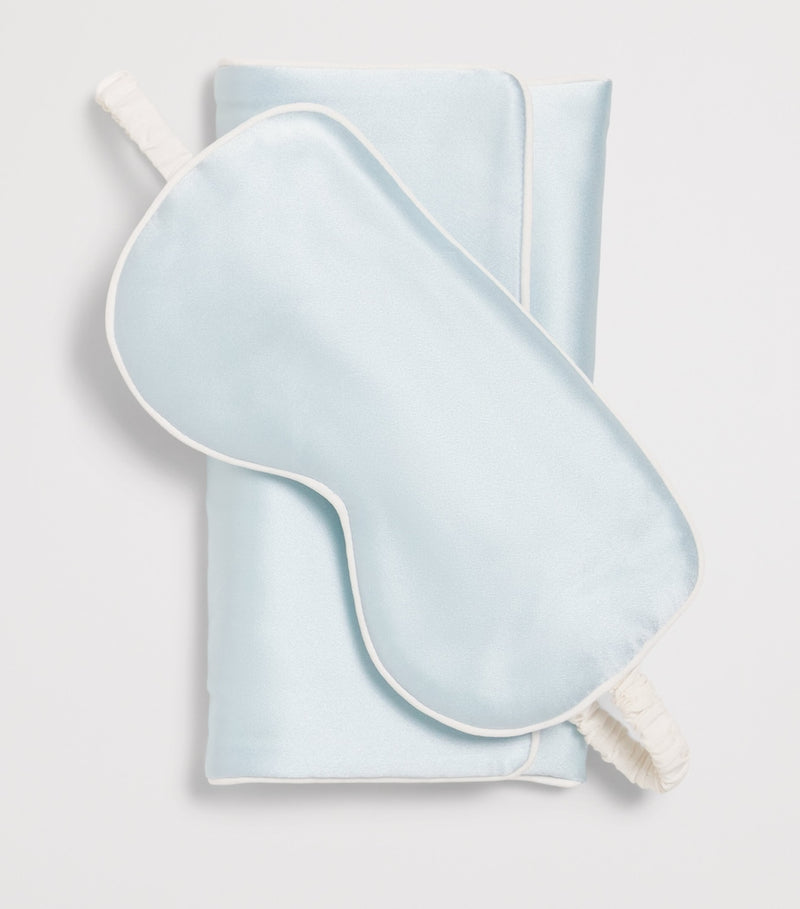 Olivia von Halle silk Audrey eye mask (British brand)