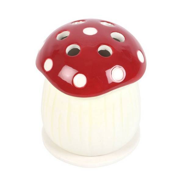 Something Different ceramic mushroom incense cone holder, imported from the UK