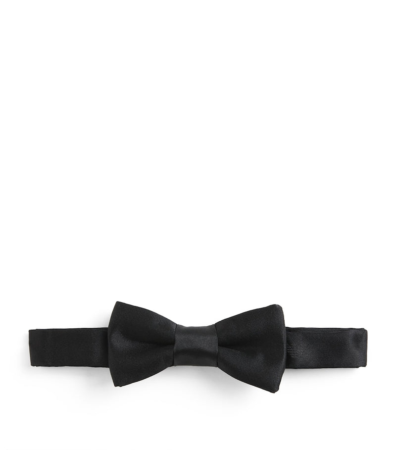 Emporio Armani children's silk bow tie (British brand)