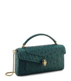 Bvlgari Serpenti Forever phone bag with ostrich leather, imported from the UK