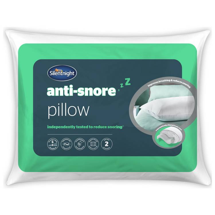 Silentnight Anti-Snore Medium Soft Pillow imported from the UK