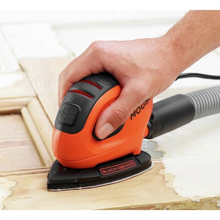 Black+Decker Mouse Sander 55W detail sander, imported from the UK
