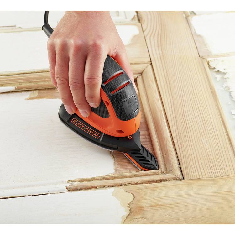 Black+Decker Mouse Sander 55W detail sander, imported from the UK
