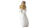 Willow Tree Warm Embrace figurine 14cm resin sculpture, imported from the UK