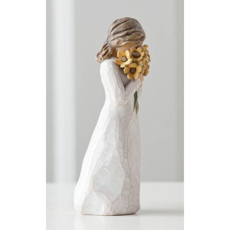Willow Tree Warm Embrace figurine 14cm resin sculpture, imported from the UK