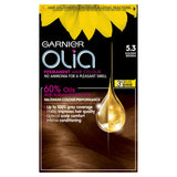 Garnier Olia 5.3 Golden Brown Permanent Hair Dye - McGrocer