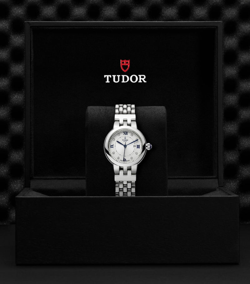 TUDOR Clair de Rose 30mm diamond watch (British brand)