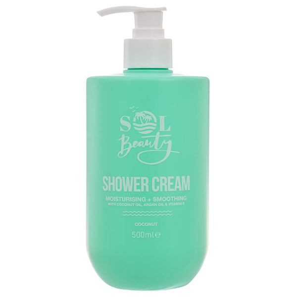 Sol Beauty moisturizing shower cream coconut scent 500ml (British brand)