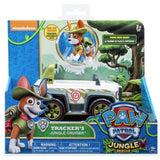 PAW Patrol Tracker's Jungle Cruiser pup and vehicle, imported from the UK