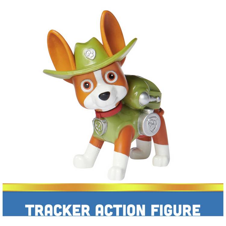 PAW Patrol Tracker's Jungle Cruiser pup and vehicle, imported from the UK