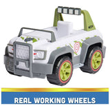 PAW Patrol Tracker's Jungle Cruiser pup and vehicle, imported from the UK