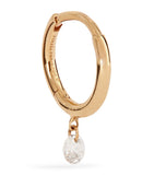 Persée Danaé single huggie earring in yellow gold and diamond, UK version