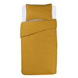 Habitat bedding set plain yellow single, imported from the UK