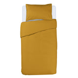 Habitat bedding set plain yellow single, imported from the UK