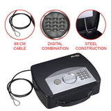 Master Lock portable safe with digital keypad and cable - British product