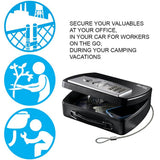 Master Lock portable safe with digital keypad and cable - British product