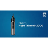 Philips eyebrow and nose trimmer NT3650/16, imported from the UK