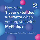 Philips eyebrow and nose trimmer NT3650/16, imported from the UK