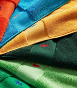 Harrods Pure Cotton Polo Player Bath Sheet, 90cm x 160cm- Buy online at McGrocer