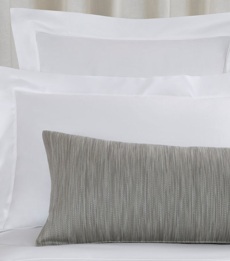 Frette decorative cushion cover herringbone jacquard 40cm x 140cm - British product