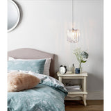Argos Home clear bevelled lampshade 20cm, UK version