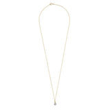 Revere 9ct gold 0.15ct diamond earring and pendant set, UK version