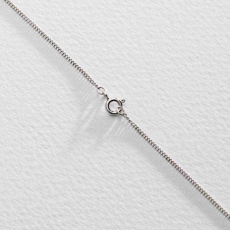 Moon & Back silver mum and child necklace, imported from the UK