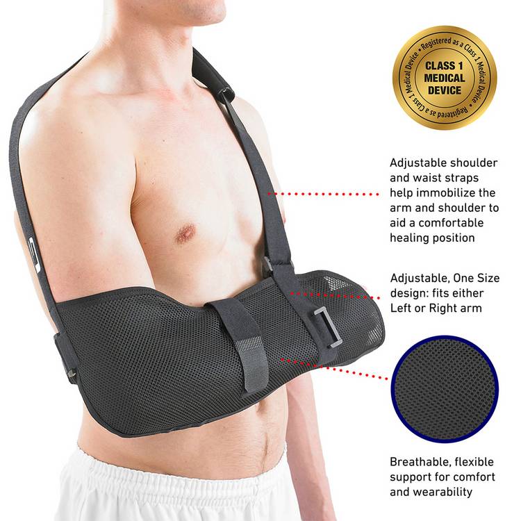 Neo G airflow breathable arm sling, imported from the UK