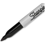 Sharpie fine tip permanent markers black 5 pack, UK version