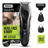 Wahl Aqua Blade beard trimmer kit, imported from the UK
