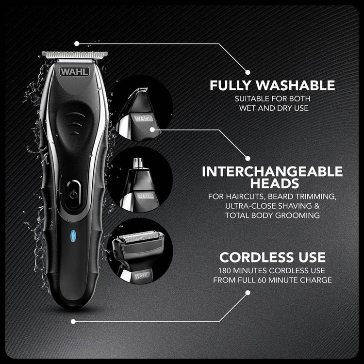 Wahl Aqua Blade beard trimmer kit, imported from the UK