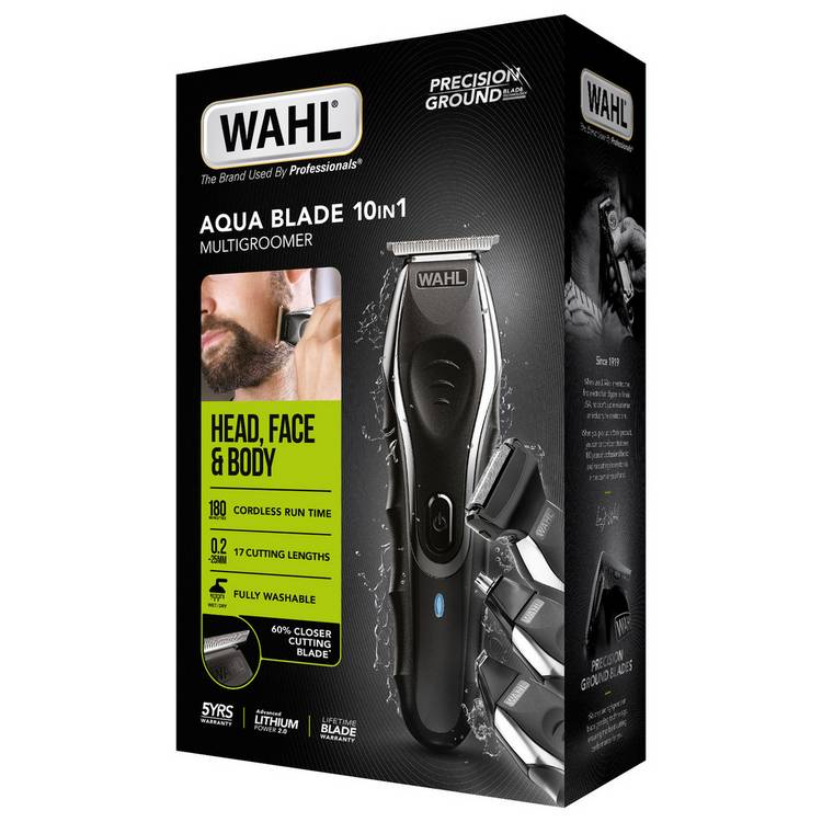 Wahl Aqua Blade beard trimmer kit, imported from the UK