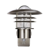 Argos Home stainless steel PIR outdoor lantern, UK version