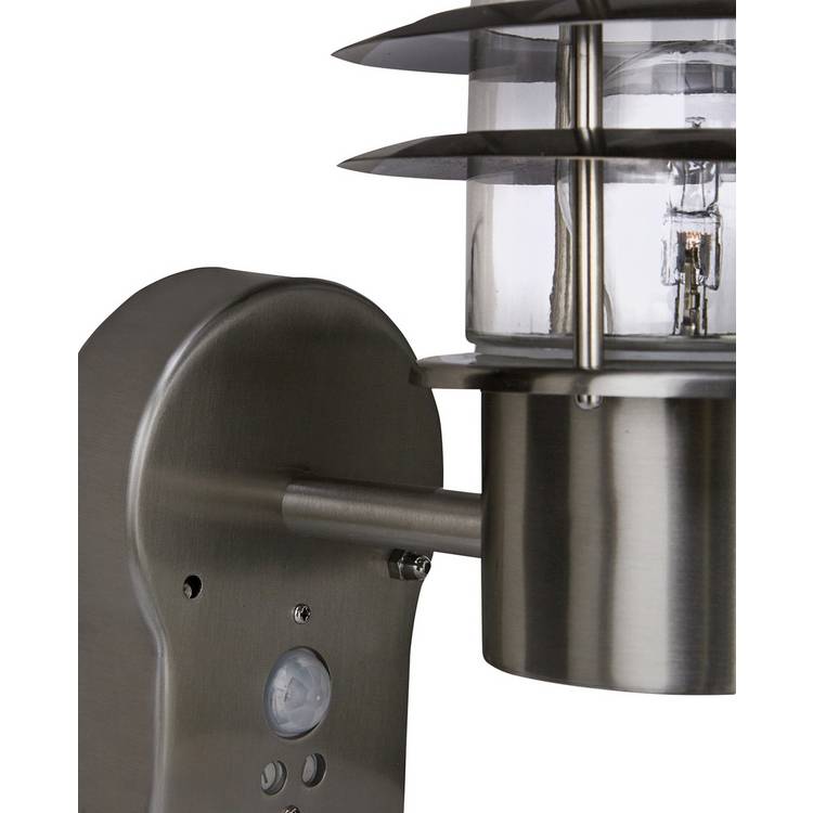 Argos Home stainless steel PIR outdoor lantern, UK version