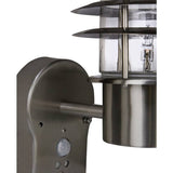 Argos Home stainless steel PIR outdoor lantern, UK version
