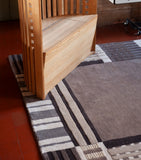 Paul Smith Takt Border rug 3.05x2.44m (British brand)