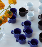LSA International Porcelain Collective espresso cups 75ml, UK version