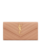 Saint Laurent Envelope leather wallet H11cm W19cm, UK version