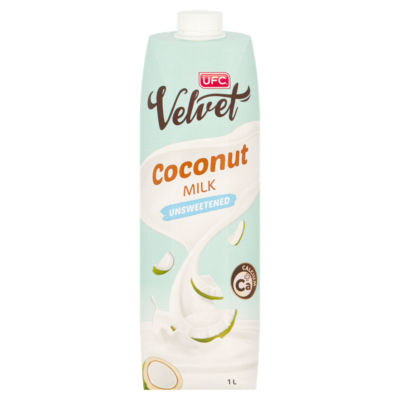 UFC unsweetened coconut milk 1L (British brand)