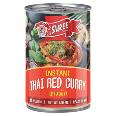 Suree instant Thai red curry sauce 400ml - British product