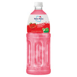 Mogu Mogu strawberry flavored drink with nata de coco 1000ml (British brand)