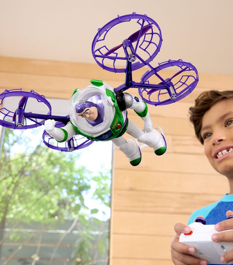 Disney Buzz Lightyear action figure Flight Mode Hi-Tech Edition 12-inch - British product