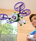 Disney Buzz Lightyear action figure Flight Mode Hi-Tech Edition 12-inch - British product
