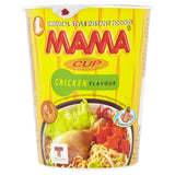 Mama cup noodles chicken flavour, imported from the UK