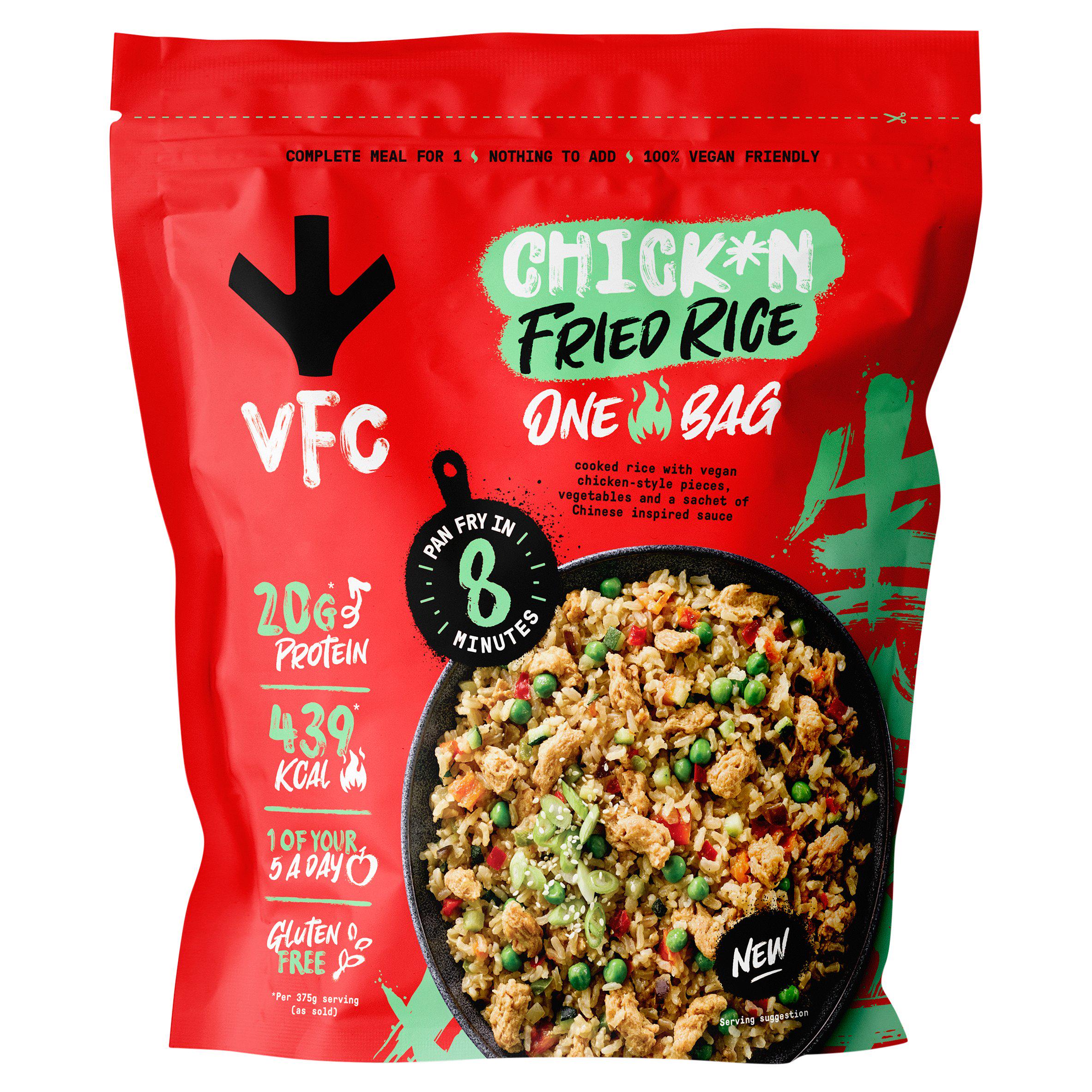 VFC Chickn Fried Rice One Bag 375g GOODS Sainsburys