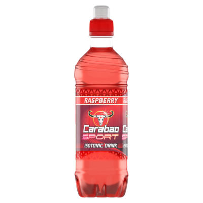 Carabao Sport raspberry isotonic drink 500ml, UK version