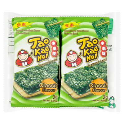 Tao Kae Noi Seasoned Laver Classic 2g (British brand)