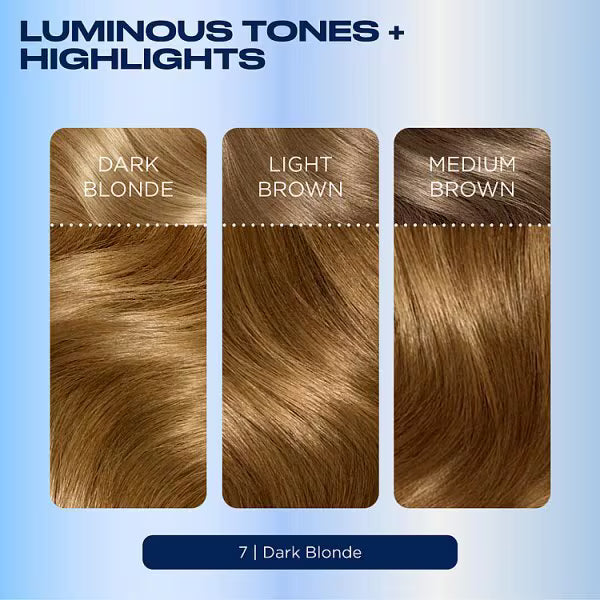 Clairol Nice'n Easy dark blonde permanent hair dye - British product