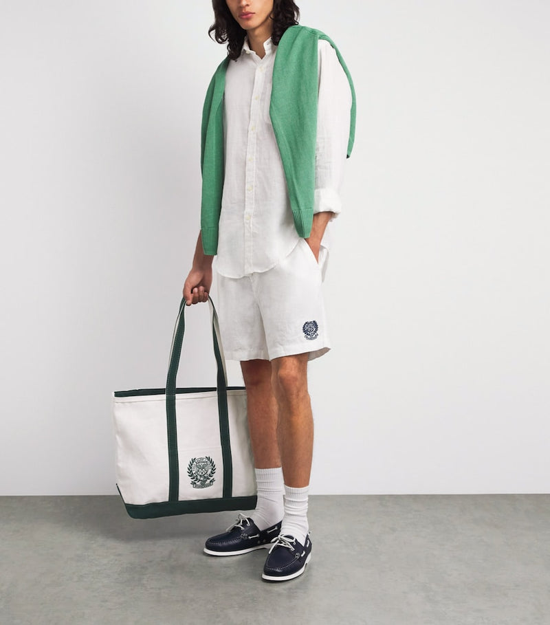 Polo Ralph Lauren Wimbledon large cotton shopper bag (British brand)