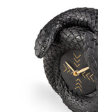 Lladró porcelain snake clock, UK version
